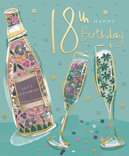 Picture of HAPPY 18TH BIRTHDAY CARD